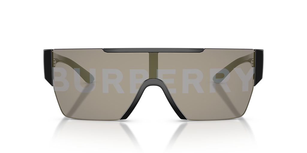 BURBERRY BE4291 Matte Black - Men Luxury Sunglasses, Grey Lens