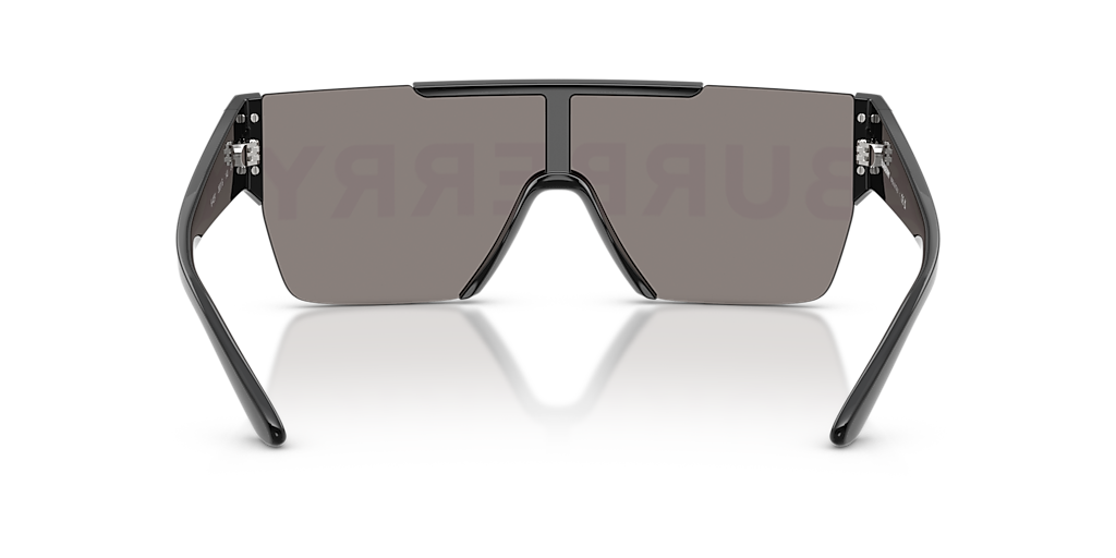 BURBERRY BE4291 Matte Black - Men Luxury Sunglasses, Grey Lens