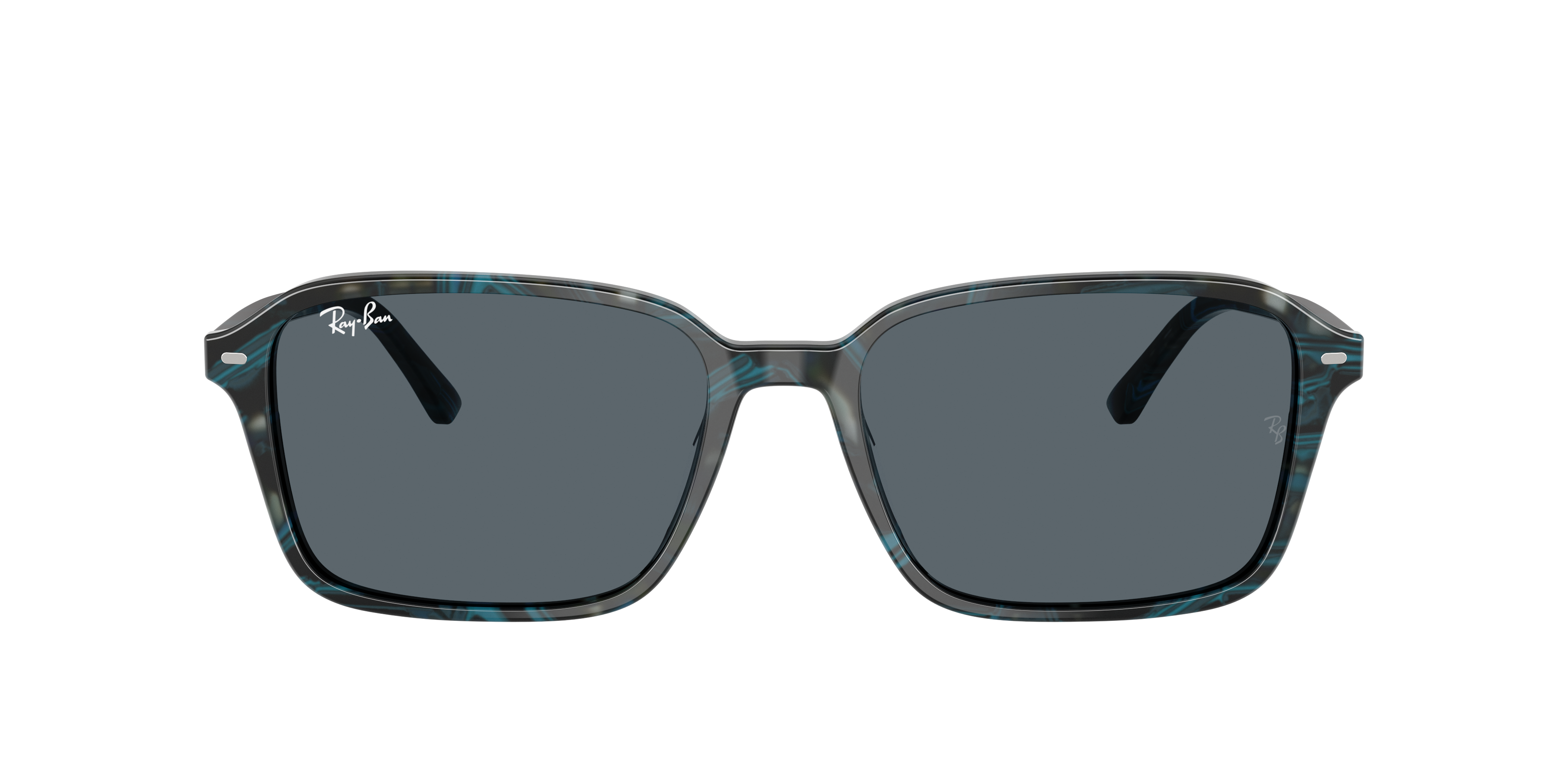 Ray Ban Ray-ban 56mm Square Sunglasses In Blue