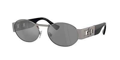 Versace VE2264 56 Dunkelgrau & Matt Gold Sunglasses | Sunglass Hut 