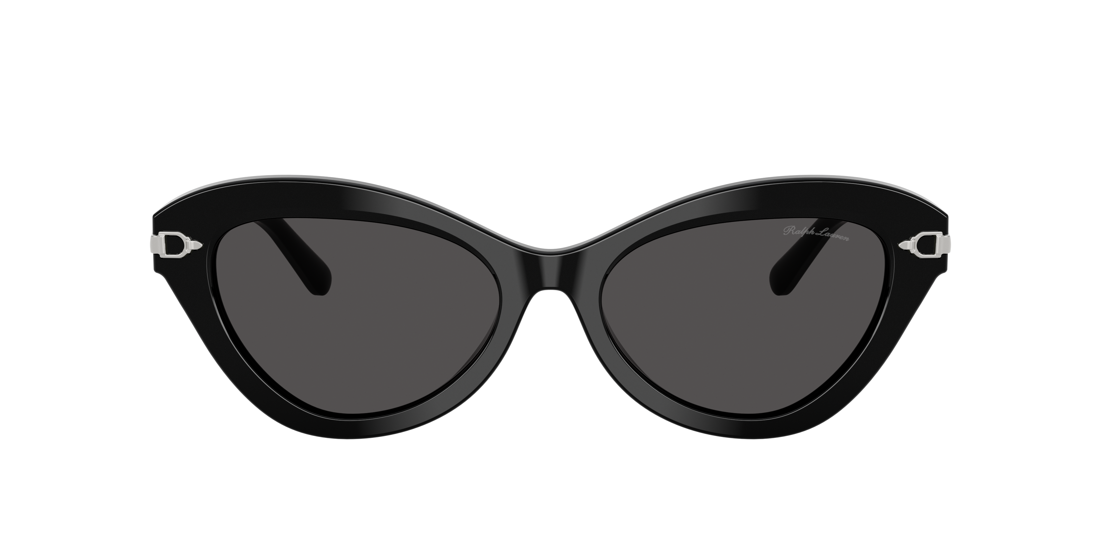 Ralph Lauren Stirrup Cat-eye Sunglasses In Black