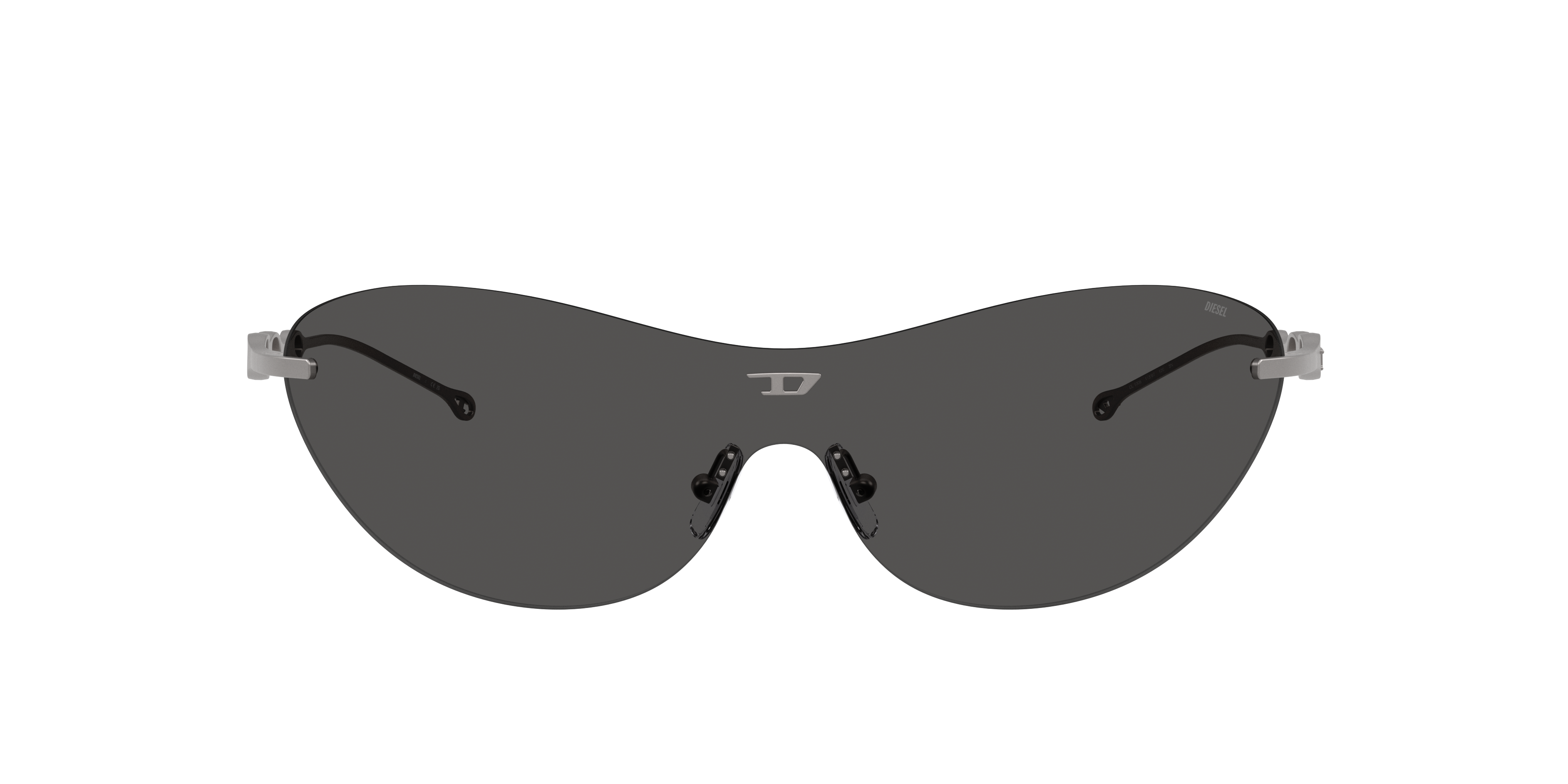 Diesel Unisex Sunglass Dl1006 In Dark Grey