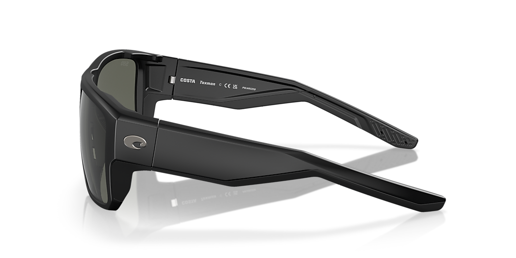 COSTA 6S9116 Taxman Matte Black - Men Sunglasses, Gray Lens