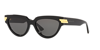 Bottega Veneta BV1327S S (58 - 17) with Brown lenses and