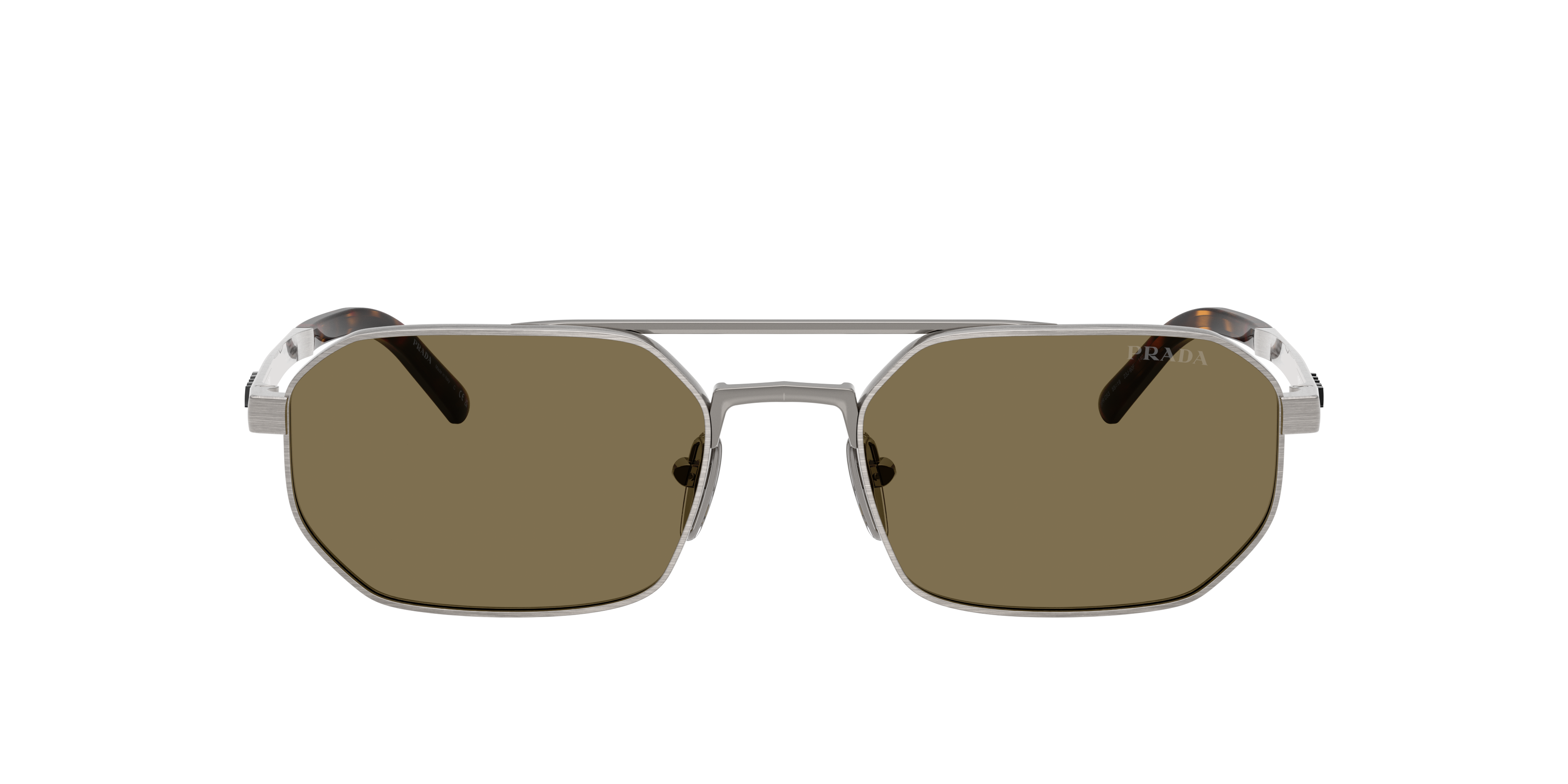 Prada PR D53S L (55 - 19) with Brown lenses and Grey frame