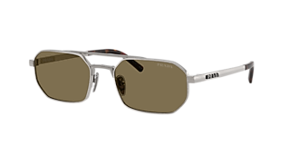 Prada PR A27S L (62 - 17) with Grey lenses and White frame