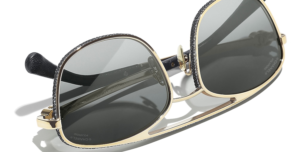 CHANEL シャネル ロゴ レンズ パイロット サングラス CH4290Q CHANEL 4290Q Shades Sunglasses Deluxe
