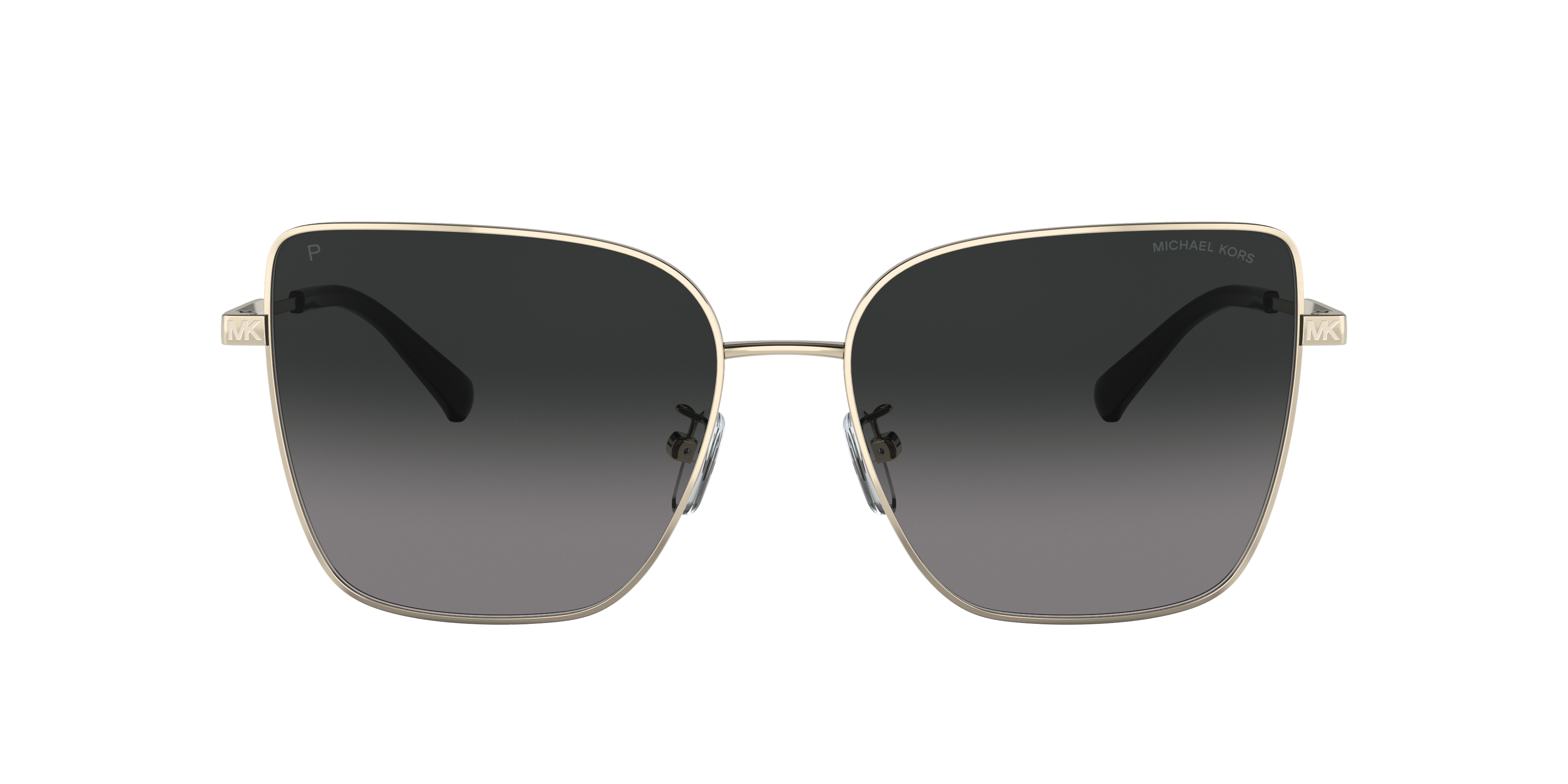 Michael Kors ハタフライフレムサンクラス 0MK1067B 11088H Michael Kors MK1108 Bastia XL (59 - 16) with Grey lenses and