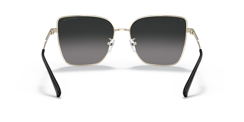 MICHAEL KORS MK1108 Bastia Light Gold - Women Sunglasses, Light Grey Gradient Polar Lens