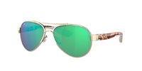 Costa 6S4006 Loreto M (56 - 14) with Blue lenses and Silver