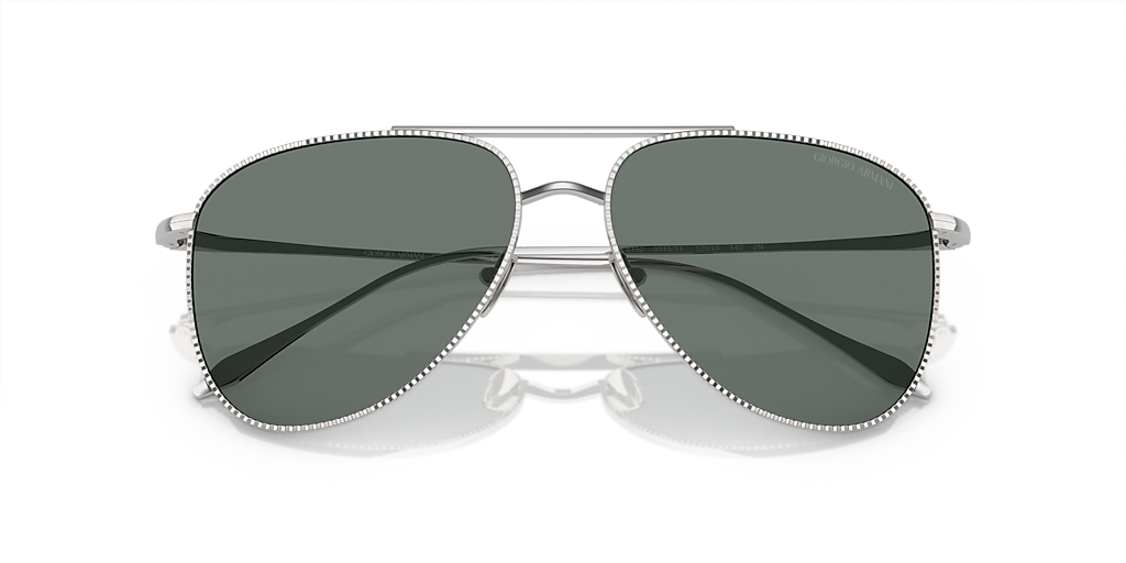 Giorgio Armani AR6152 L (57 - 15) with Grey lenses and Silver