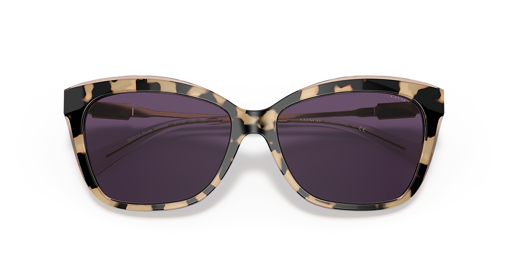 Coach HC8305 L1168 L (57 - 16) with Violet lenses and Pink  display picture 1