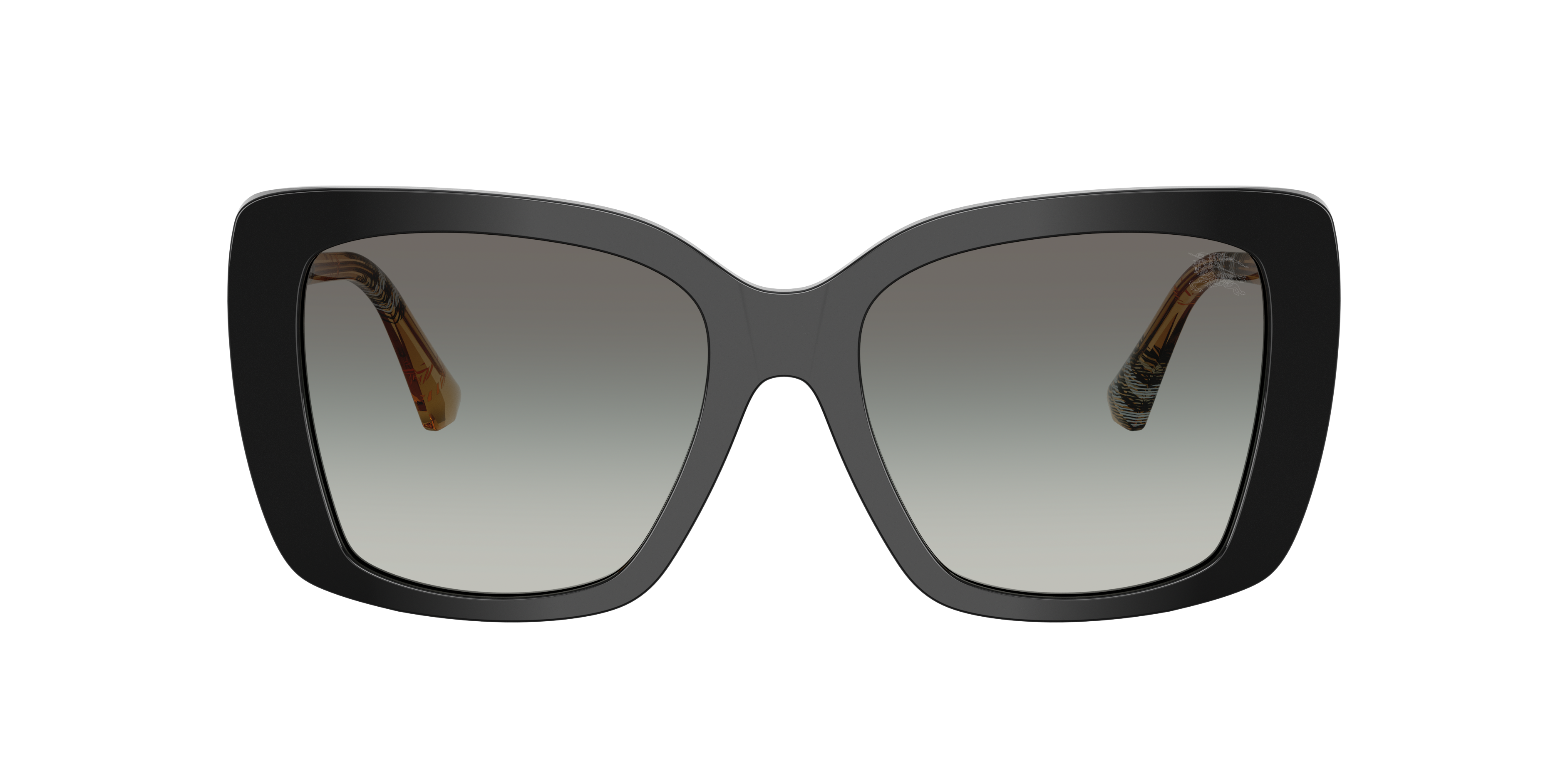 Burberry Square-frame Sunglasses In Black