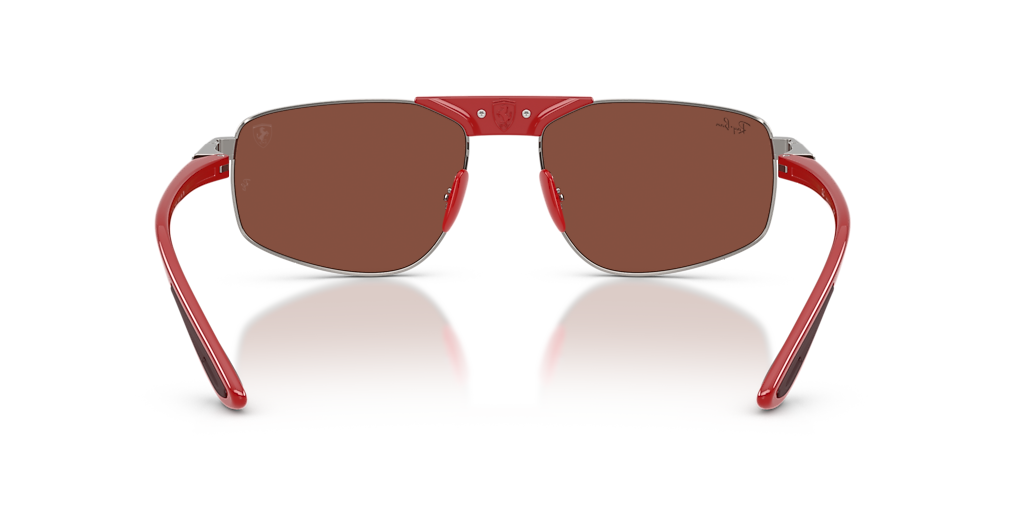 Ray-Ban RB3776M Scuderia Ferrari Collection XL (58 - 18) with Red