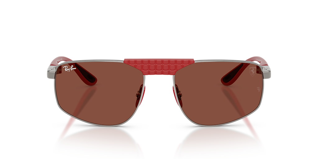 Ray-Ban RB3776M Scuderia Ferrari Collection XL (58 - 18) with Red