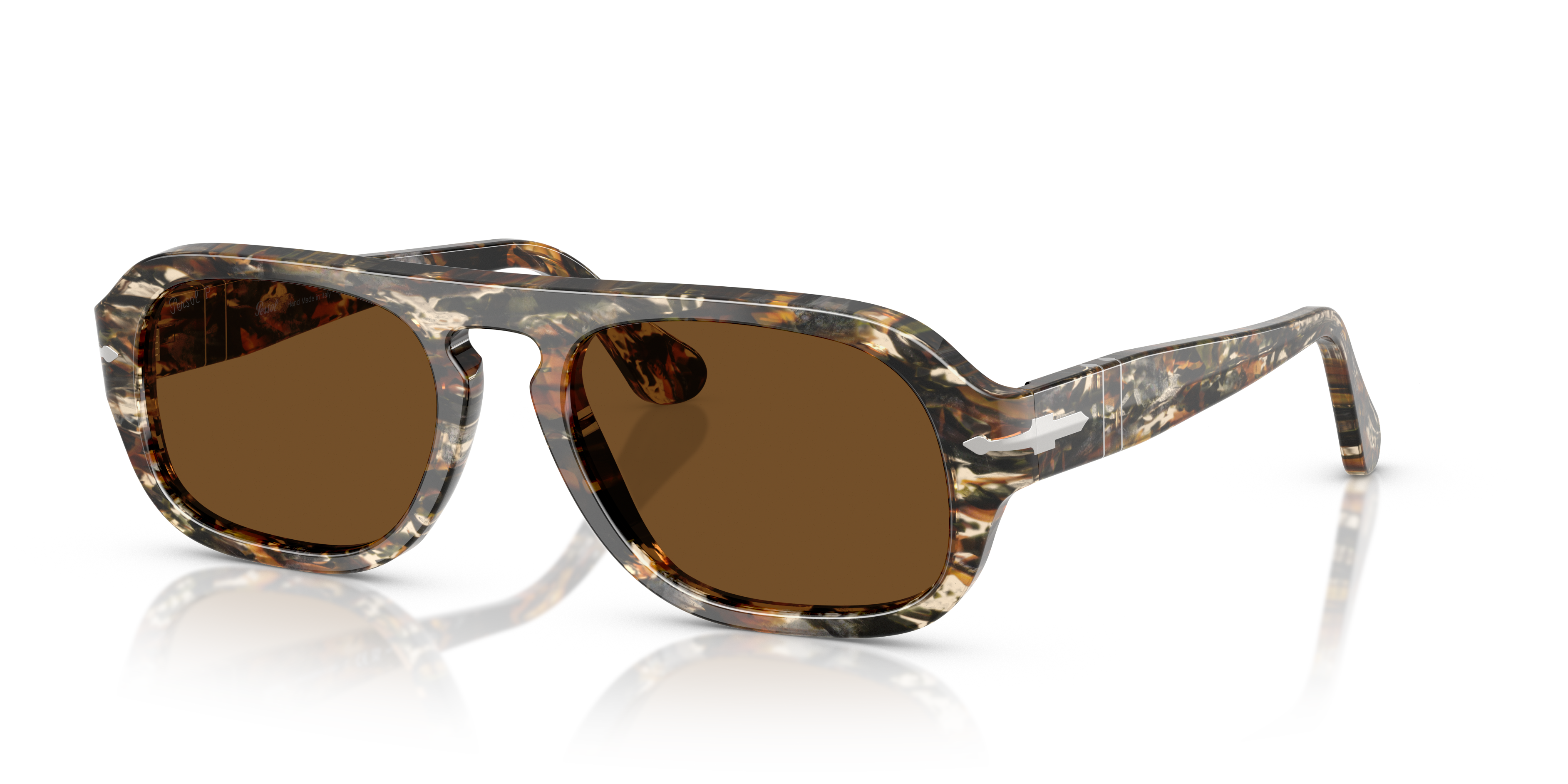 【限定セール！】 Persol PO3369S Multicolor and lenses Brown with 19) - (56 XL 小物
