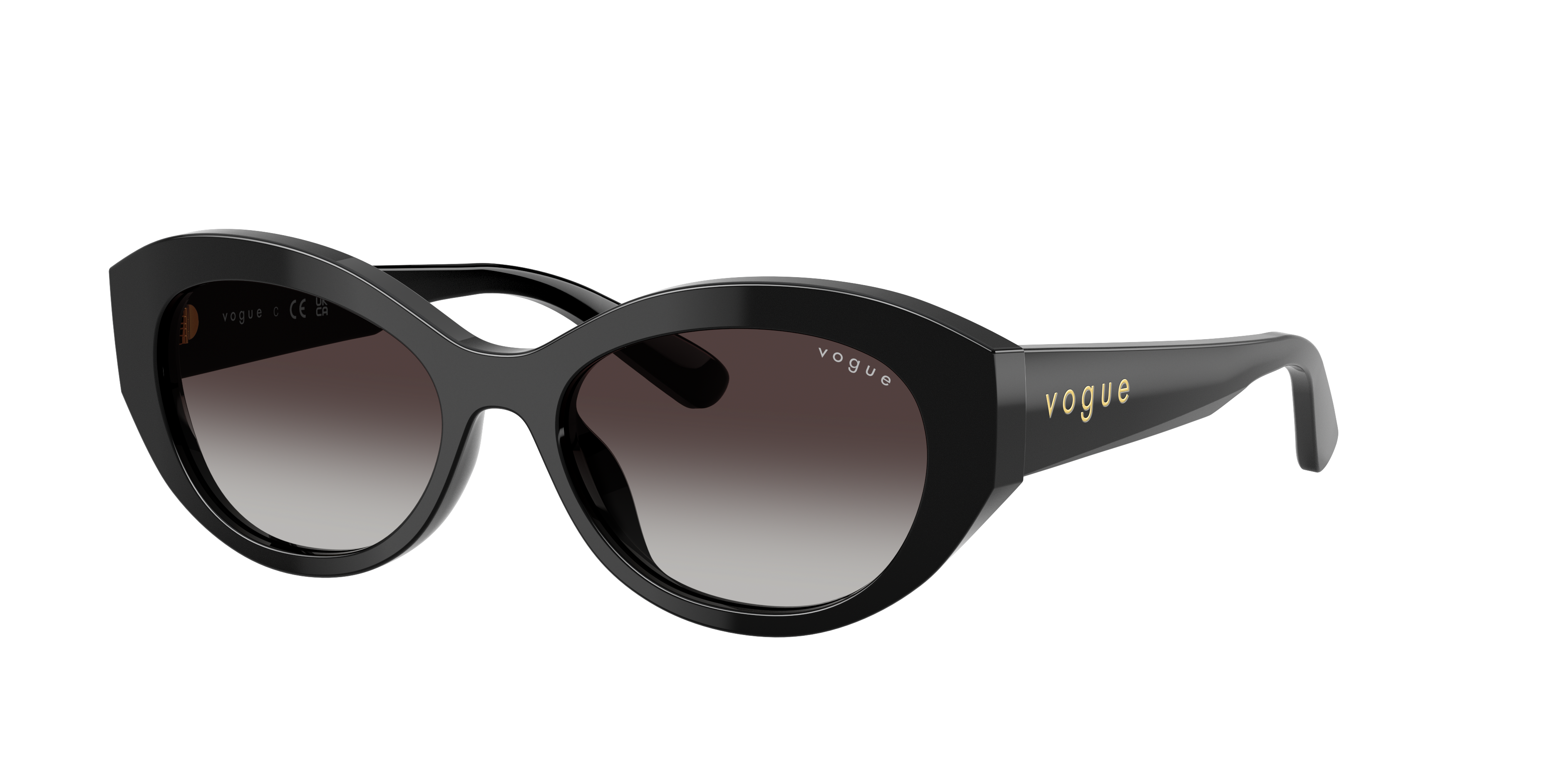 Vogue Eyewear Woman Sunglass VO5659SU -  Frame color: Black, Lens color: Grey Gradient Black