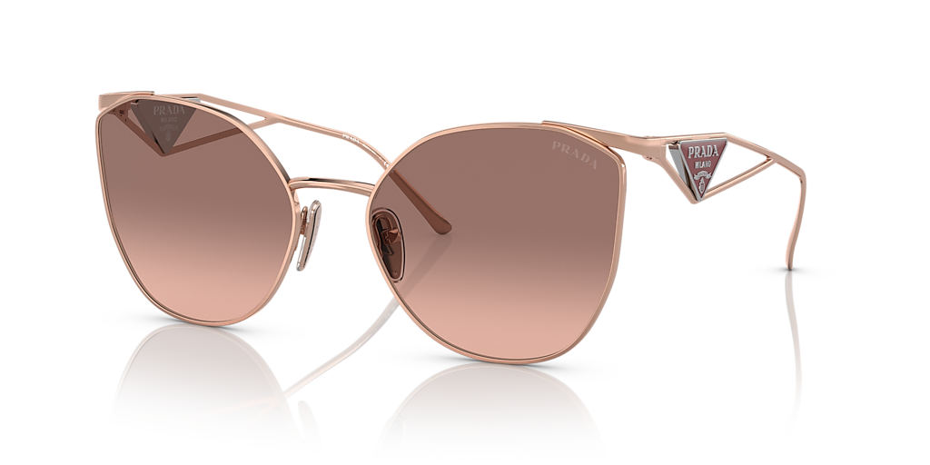 Prada PR 50ZS XL (59 - 19) with Pink lenses and Pink frame