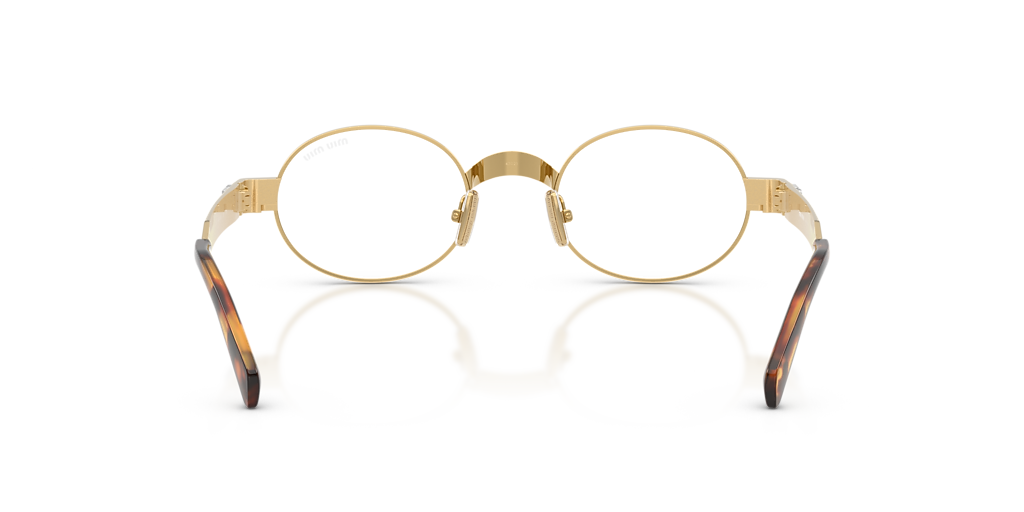 Miu Miu MU B51S S (47 - 21) with Transparent lenses and Gold  display picture 1