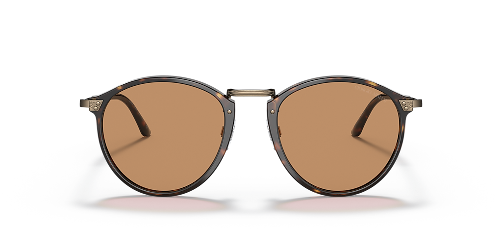 Giorgio Armani AR 318SM L (51 - 20) with Brown lenses and Tortoise