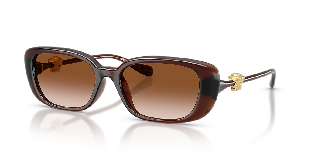 Versace VE4504D L (56 - 18) with Brown lenses and Brown frame