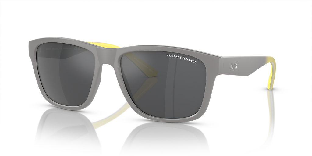 Armani Exchange AX4135S XL (59 - 17) with Silver lenses and Grey