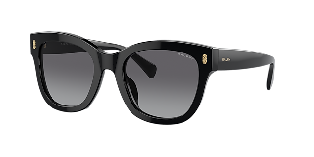 Ralph RA5301U 52 Gradient Brown & Beige On Milky Beige Sunglasses 