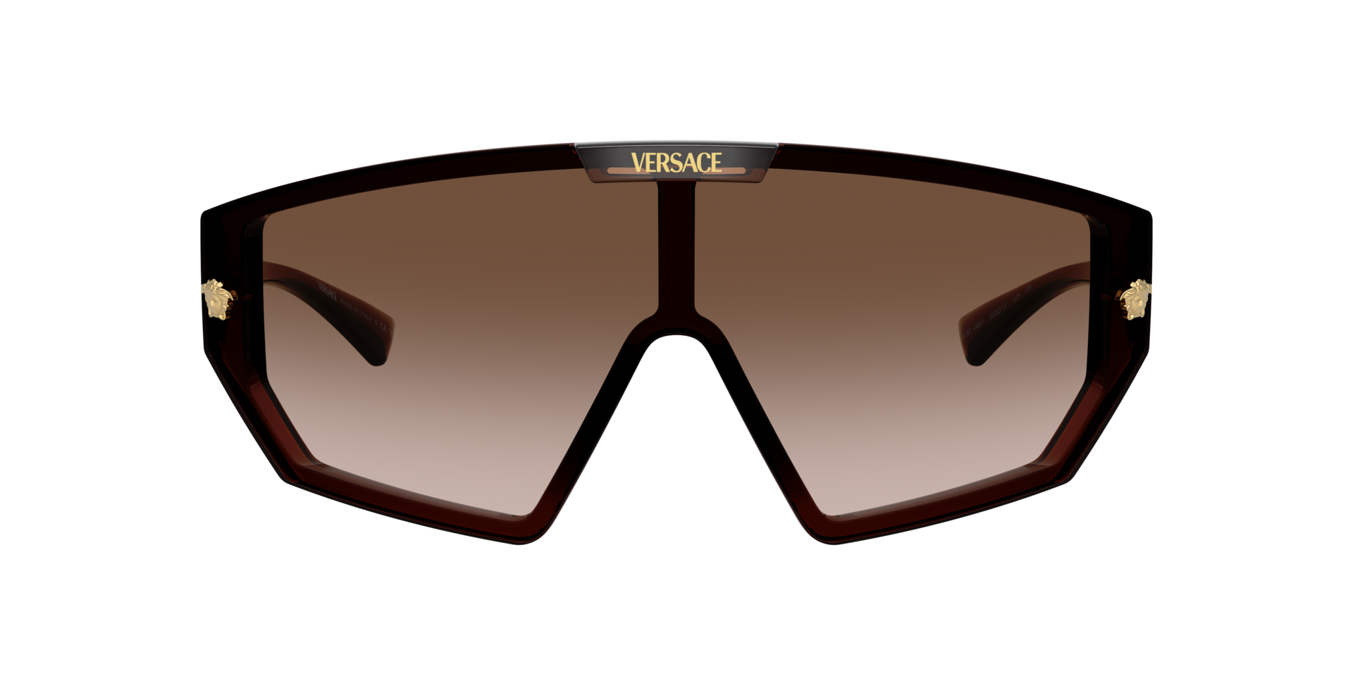 Versace VE4461 L (0 - 147) with Brown lenses and Brown frame 