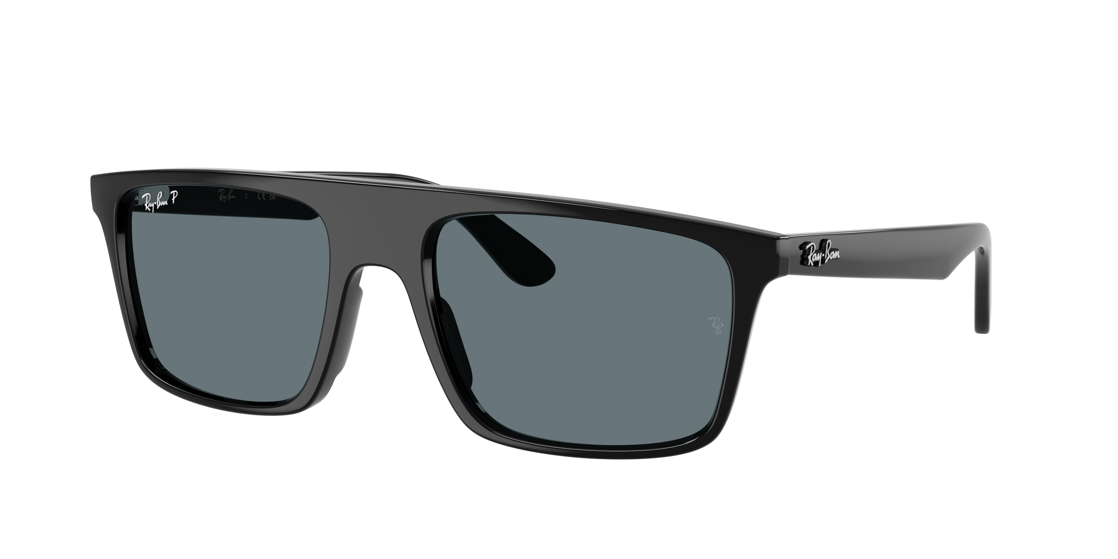 Ray Ban Square-frame Sunglasses In Black