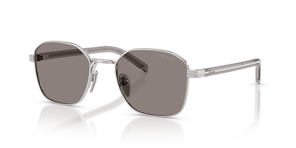 Prada PR C50S XS (51 - 20) with Grey lenses and Silver frame