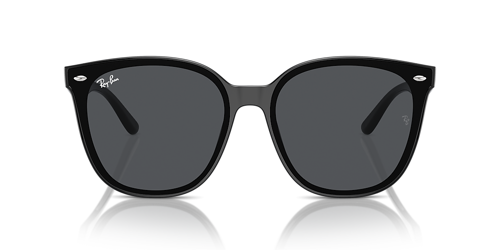 Ray-Ban RB4423D XL (66 - 15) with Grey lenses and Black frame