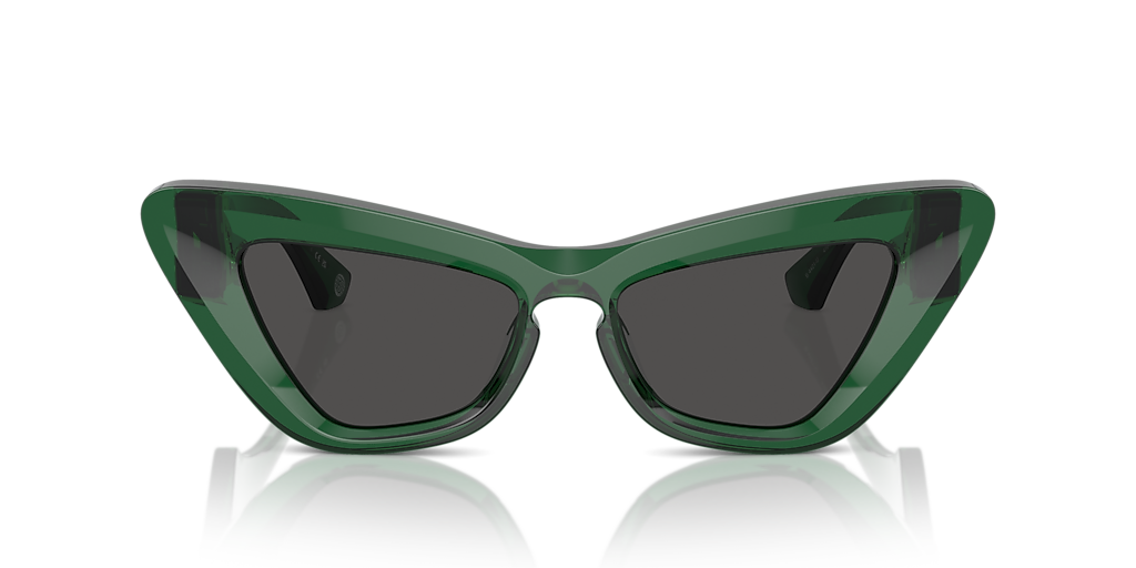 サングラス BURBERRY Woman Sunglasses Green 0BE4422U 411887 Burberry BE4421U L (51 - 16) with Grey lenses and Green