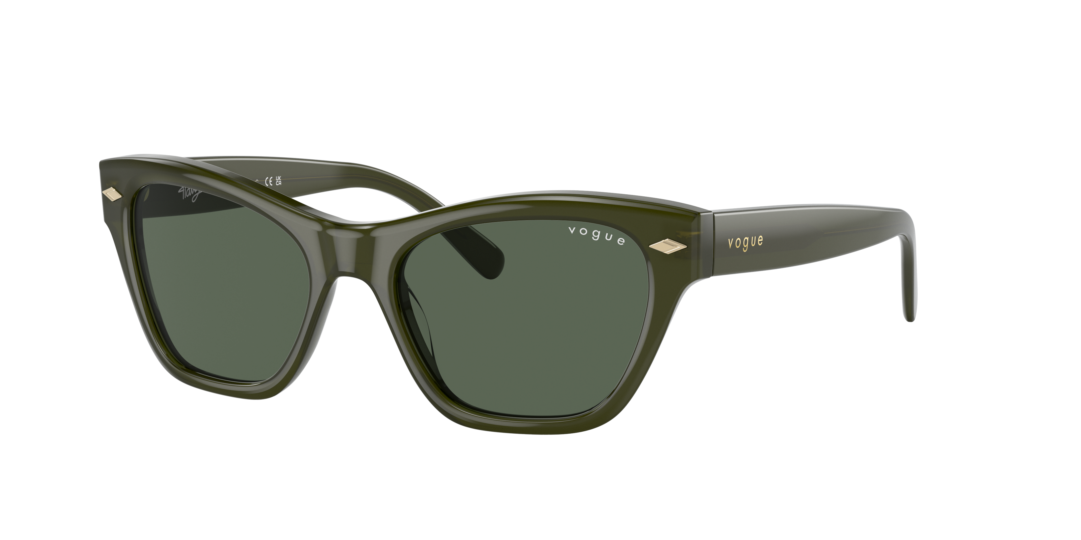 Vogue Eyewear VO5445S S (51 - 18) with Green lenses and Green