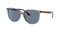 Ray-Ban RB4378 Polarized Sunglasses w/ Burgundy Sides
FRAME: Grey
LENSES: Blue Ray-Ban RB 4378 Sunglasses | FREE Shipping - Go-Optic.com main image 3