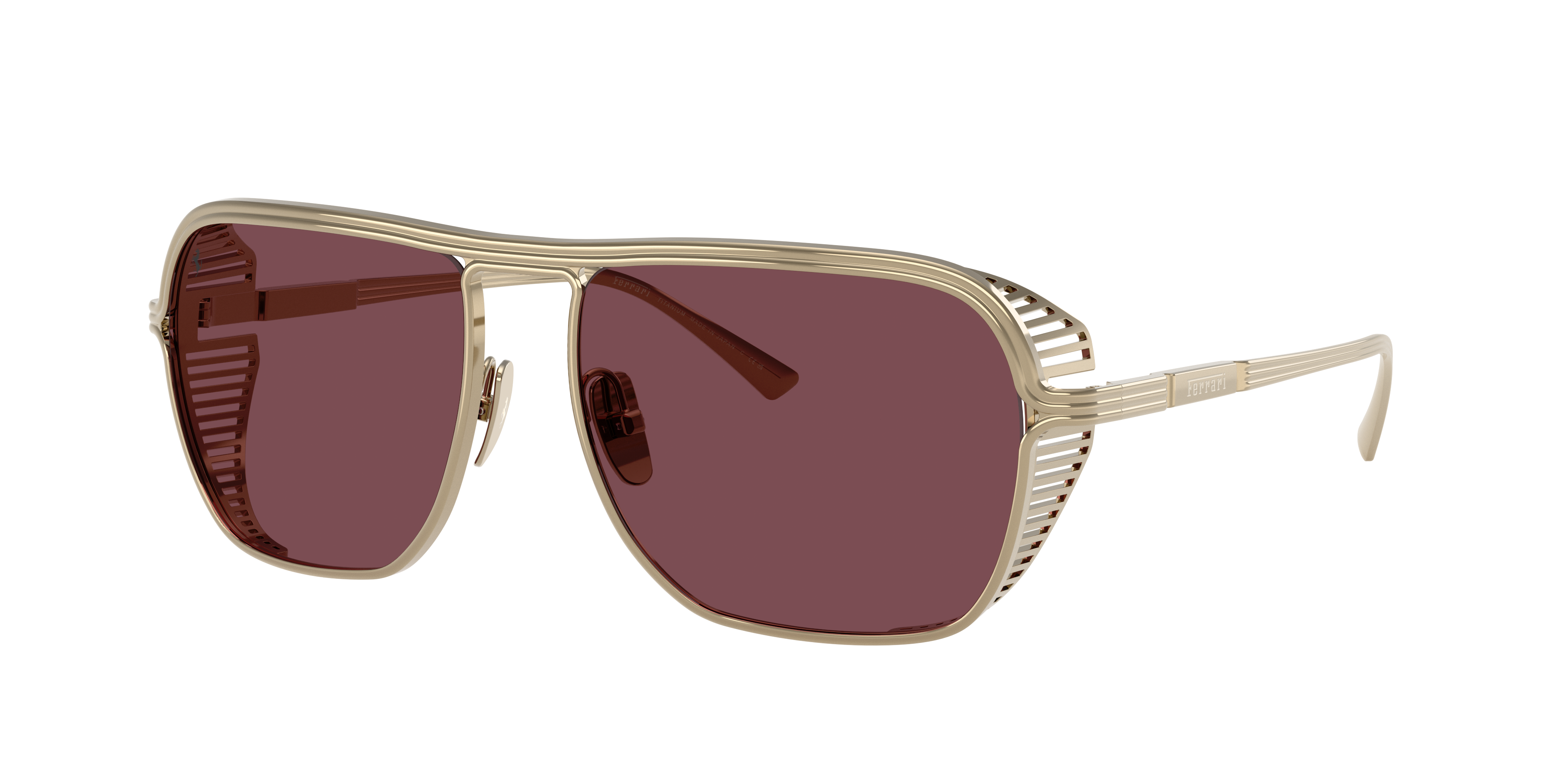 Ferrari Unisex Sunglass Fh1014t In Bordeaux