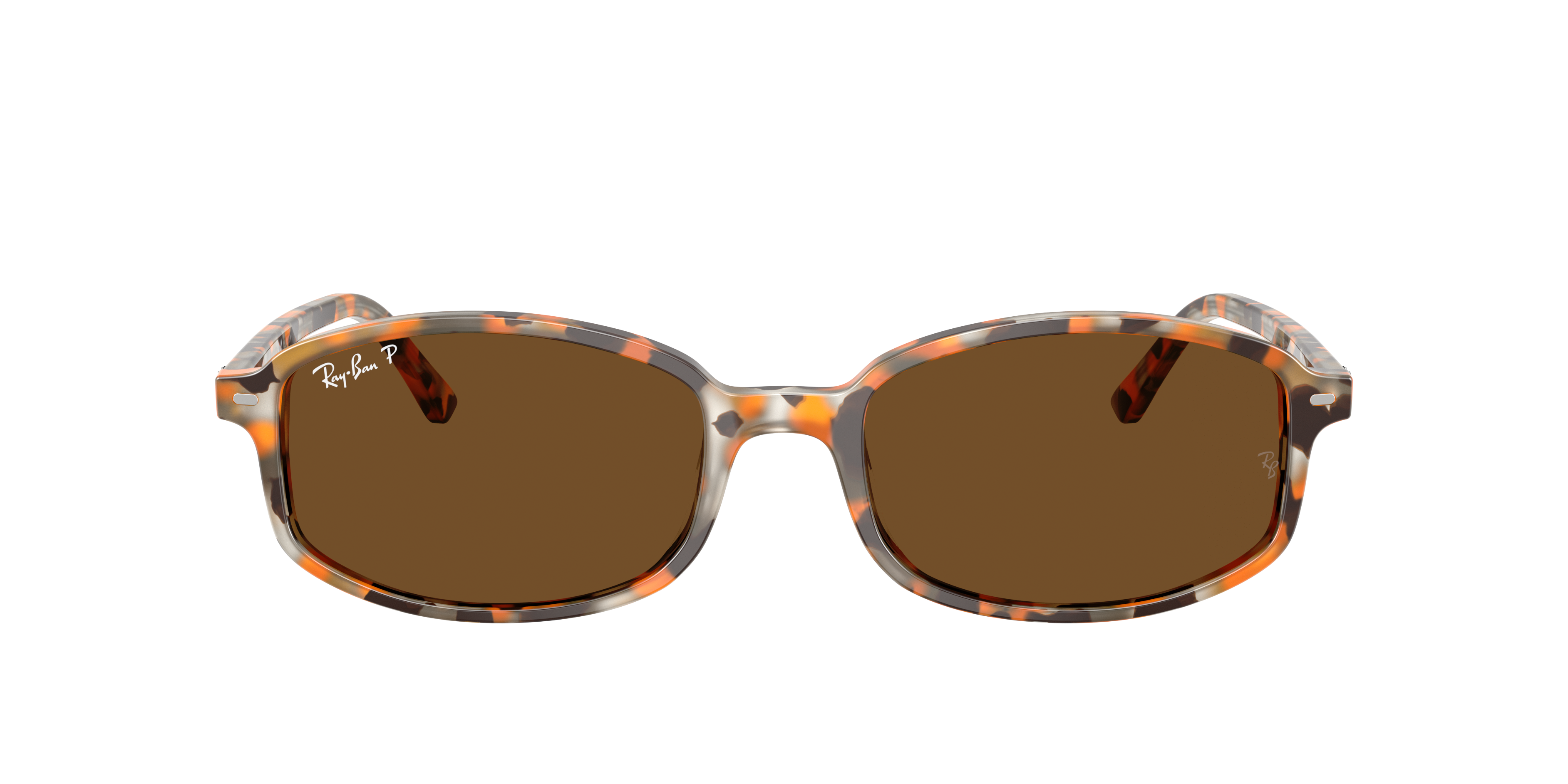 Ray Ban Sam Sunglasses Havana Brown Grey Frame Brown Lenses Polarized 54-19 In Brown