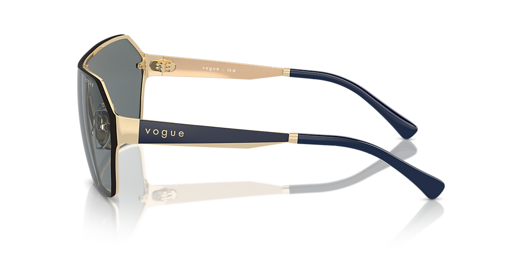 VOGUE EYEWEAR VO4302S Pale Gold - Woman Sunglasses, Dark Blue Lens