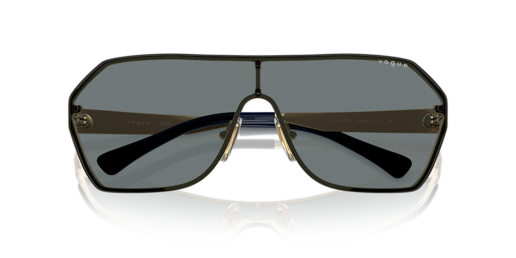 VOGUE EYEWEAR VO4302S Pale Gold - Woman Sunglasses, Dark Blue Lens