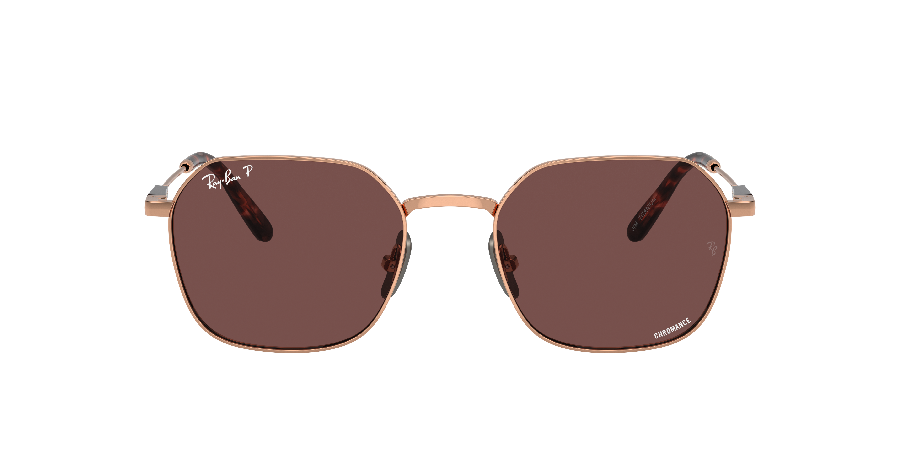 Ray-Ban RB8094 Jim Titanium M (53 - 20) with Violet lenses and