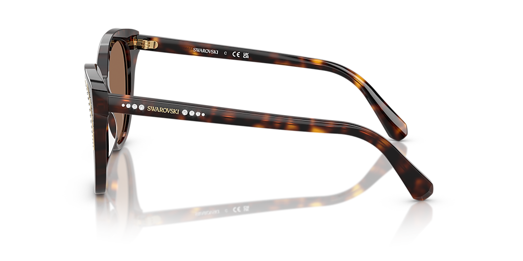 Swarovski SK6031 L (53 - 19) with Brown lenses and Brown frame