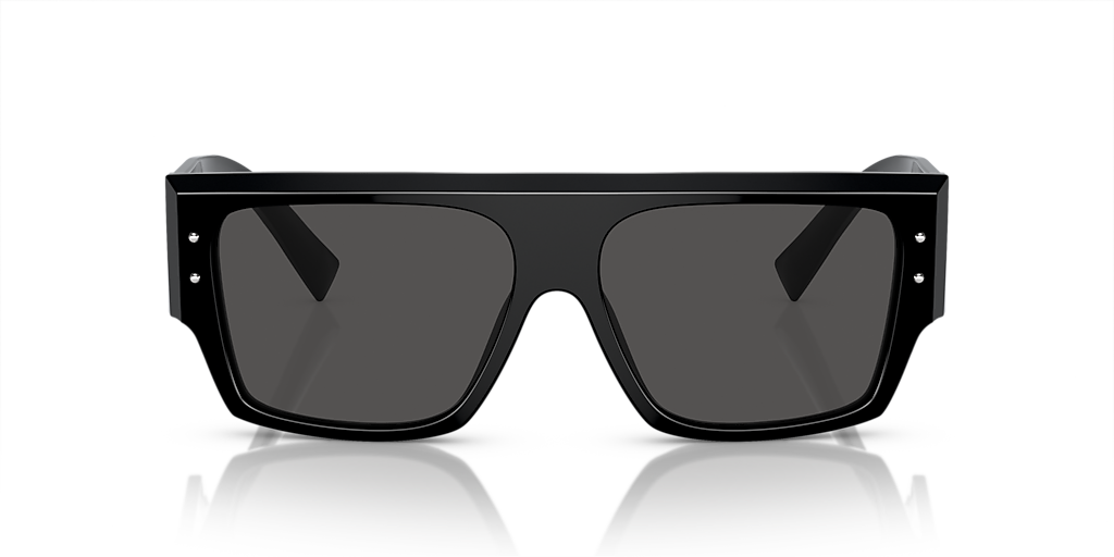 DOLCE & GABBANA ラウントトゥロファ CM0078AS915 80081 Dolce&Gabbana DG4459 M (56 - 14) with Grey lenses and Black