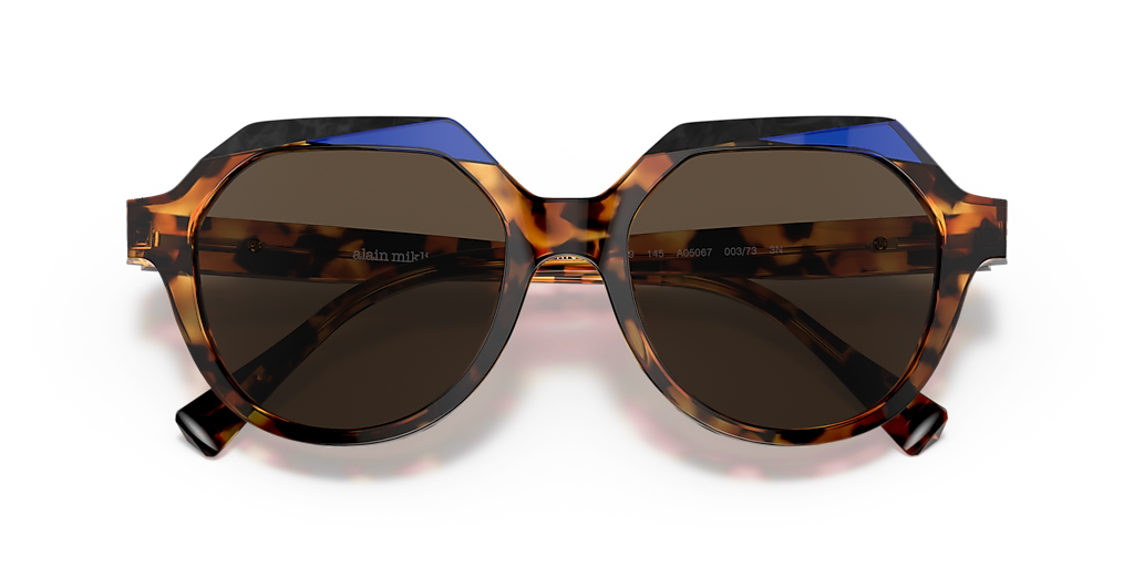 Alain Mikli A05067 ALETE XXL (54 - 19) with Brown lenses and Brown