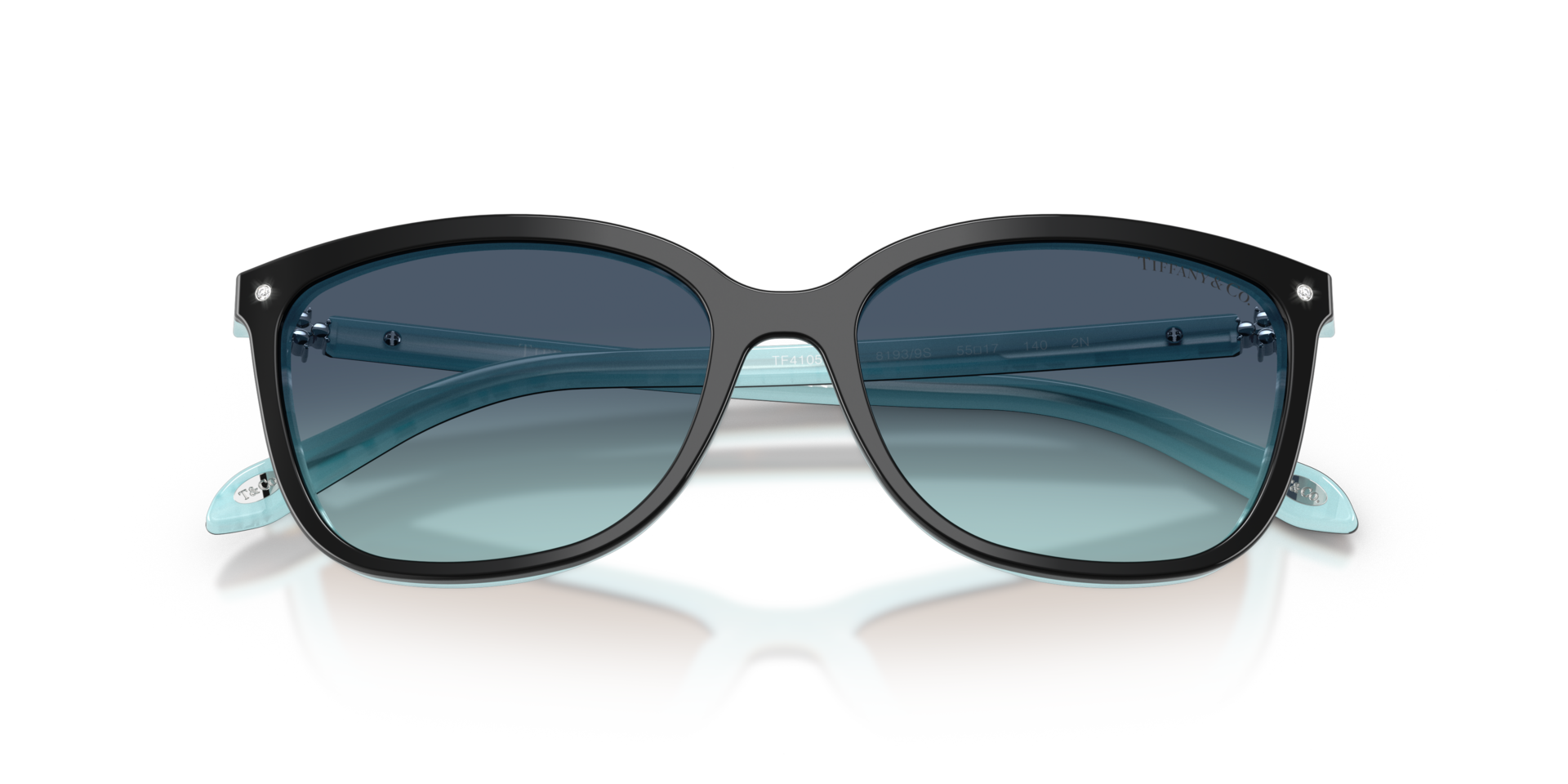 Tiffany & Co. TF4105HB S (55 - 17) with Blue lenses and Black