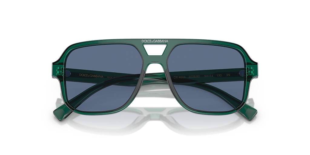 Dolce&Gabbana DX4003 Kids M (50 - 14) with Blue lenses and