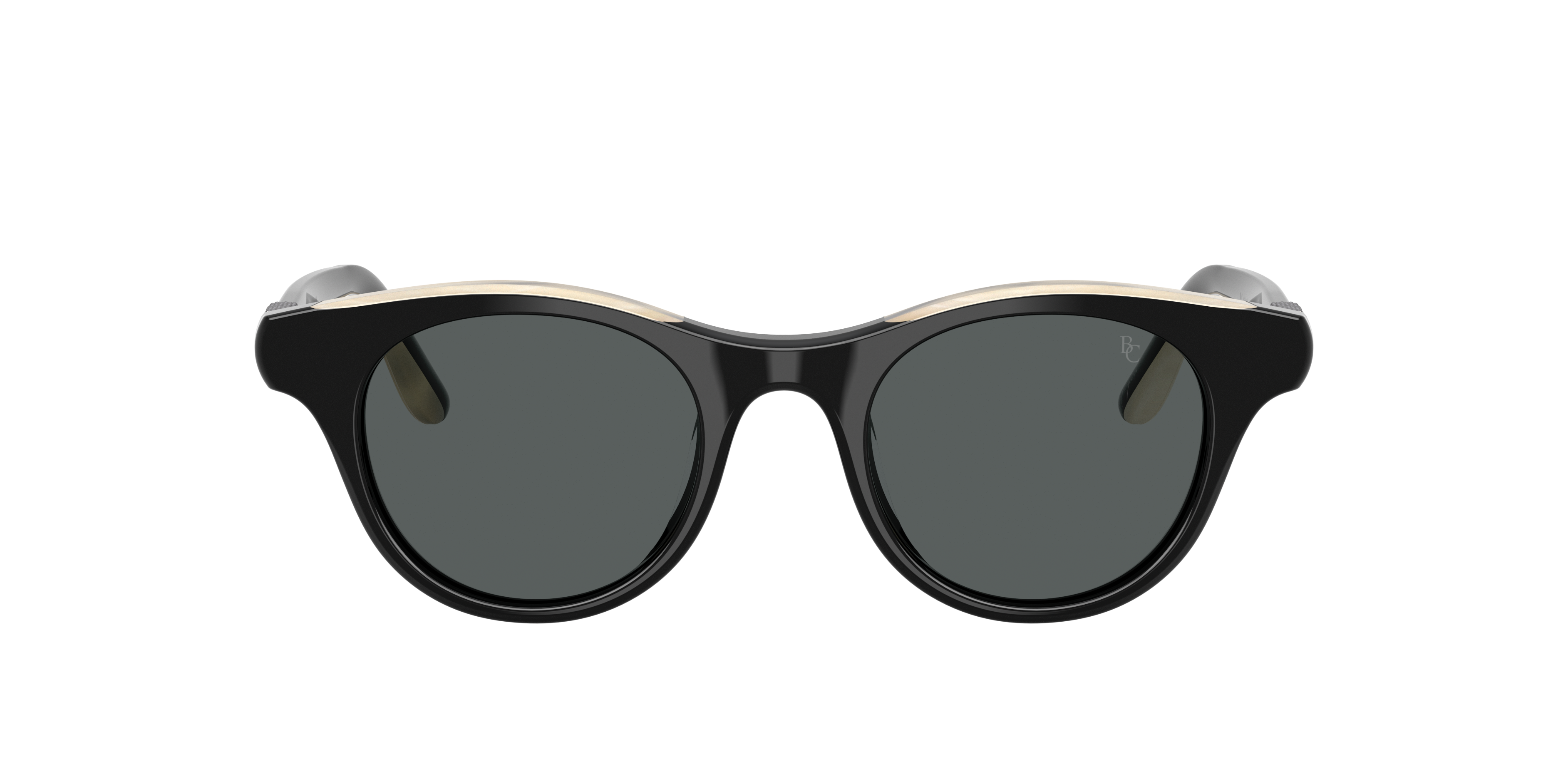 Brunello Cucinelli Bc4016s Acetate Round Sunglasses In Eclisse
