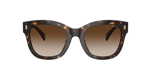 Ralph RA5301U 52 Gradient Brown & Beige On Milky Beige Sunglasses 