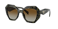 Prada PR 16WSF M (53 - 18) with Grey lenses and Black frame