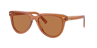 Miu Miu MU 07YS L (53 - 18) with Grey lenses and Black frame