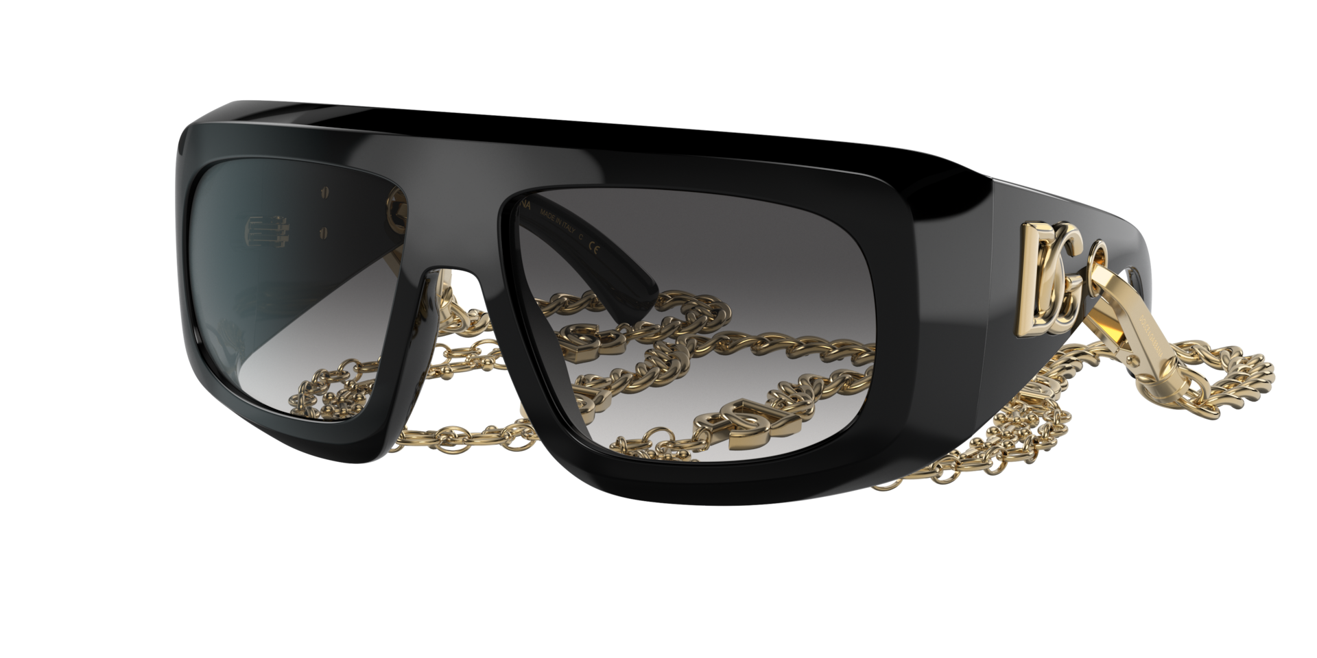 Dolce&Gabbana Woman Sunglass DG6178 - Frame color: Black, Lens color: Grey Gradient