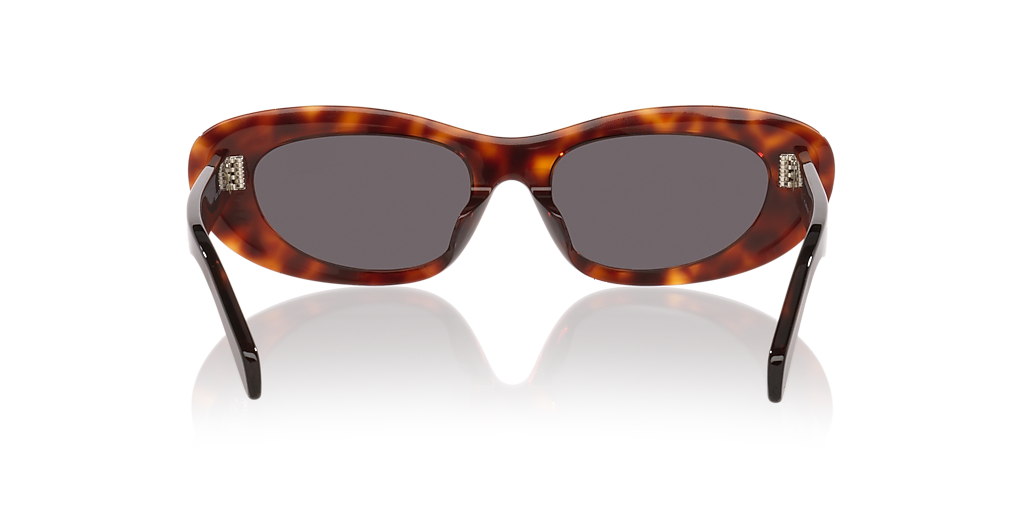 サングラス CELINE brown nose sunglasses Celine Celine 3 Dots CL40310U S (54 - 18) with Grey lenses